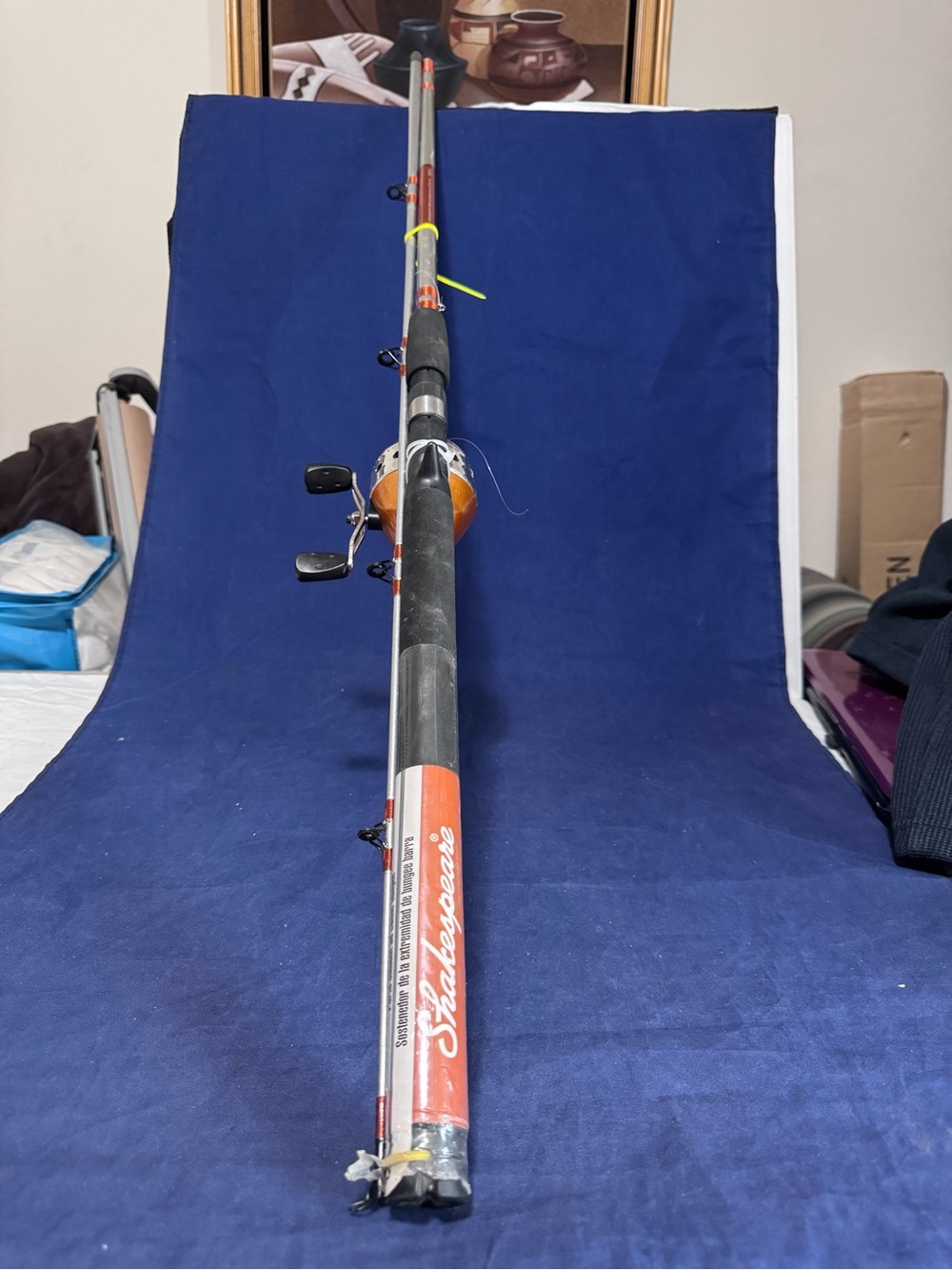 Shakespeare Catch More Fish Catfish Spincast Combo Rod Reel Med-Heavy action